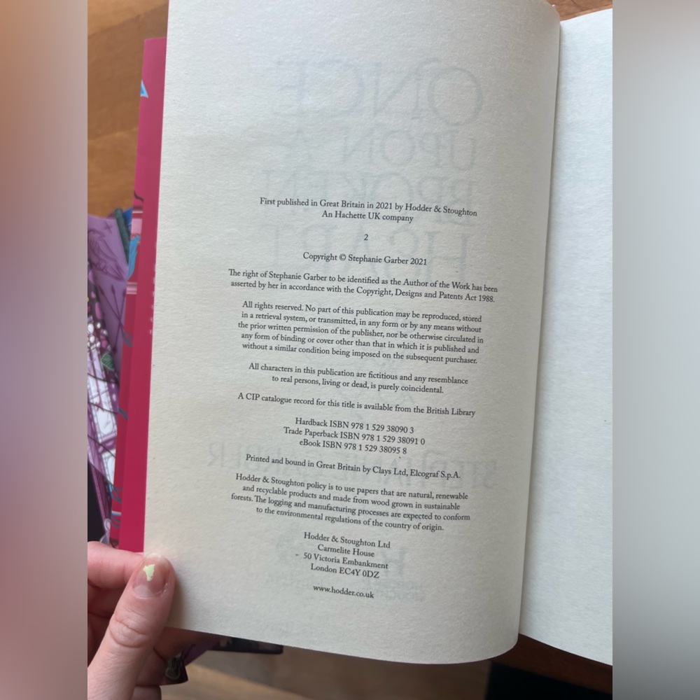 Fairyloot Editions of Once Upon a Broken Heart - Picture 6 of 10